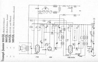 Braun_Brown-Trumpf Junior_555GL_565_575_585.Radio preview